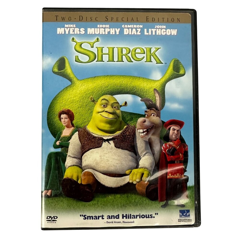 Shrek 2 Disc Special Edition DVD 2001 Mike Myers Eddie Murphy DreamWorks Animate